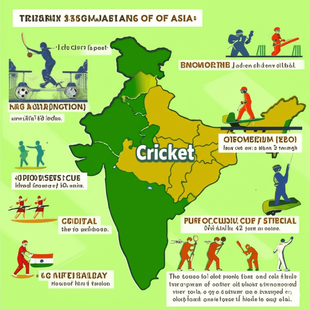 The enduring appeal and global spread of cricket in Asia